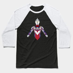 Ultraman Tiga (Multi-Type) Low Poly Art Baseball T-Shirt